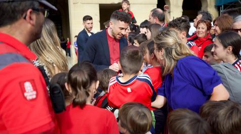 Recepción del Gobierno de Navarra a Osasuna Recepción del Gobierno de Navarra a Osasuna