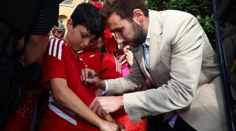 Recepción del Gobierno de Navarra a Osasuna Recepción del Gobierno de Navarra a Osasuna