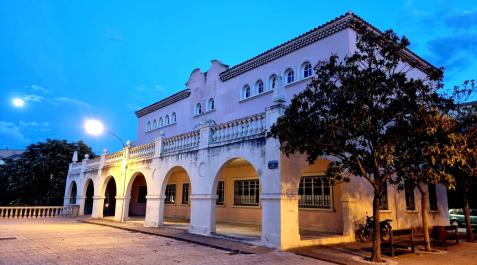 ASDF Imagen del antiguo edificio de Correos de Corella