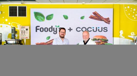 Gonzalo Agorreta, CEO de Foodys y Patxi Larumbe, fundador y CEO de Cocuus.