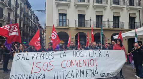 hosteleria Concentración de este jueves en la plaza del Castillo