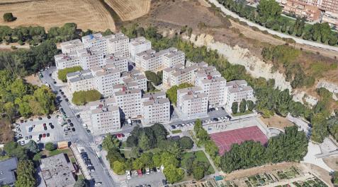 Vista área de grupo Urdánoz, en Echavacoiz Vista área de grupo Urdánoz, en Echavacoiz
