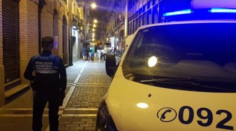 policia-municipal Investigado un conductor de 26 años en Pamplona por conducir sin puntos y dar positivo en alcohol