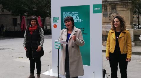 Laura Aznal, candidata de EH Bildu a la Presidencia del Gobierno de Navarra Laura Aznal, candidata de EH Bildu a la Presidencia del Gobierno de Navarra