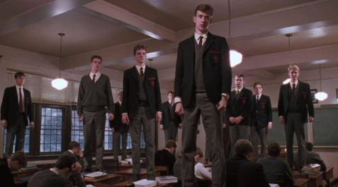 poetasmuertos Fotografma de la película 'El club de los poetas muertos', que marcó mi adolescencia.