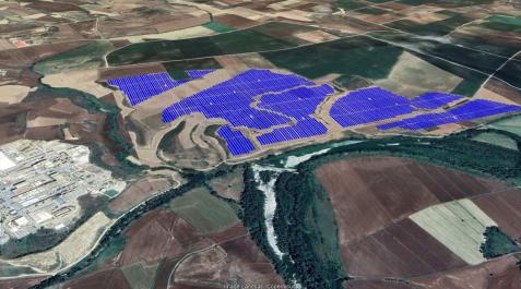 El proyecto fotovoltaico promovido por la navarra Heliosolar en Cáseda El proyecto fotovoltaico promovido por la navarra Heliosolar en Cáseda