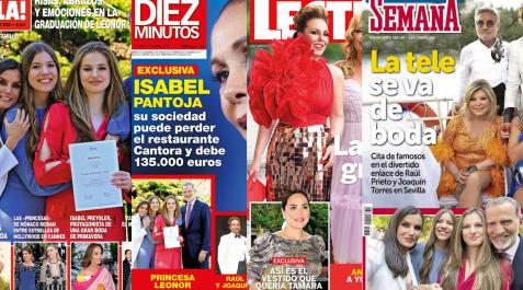 revistas del corazón Portadas de las revistas del corazón del 24 de mayo 2023