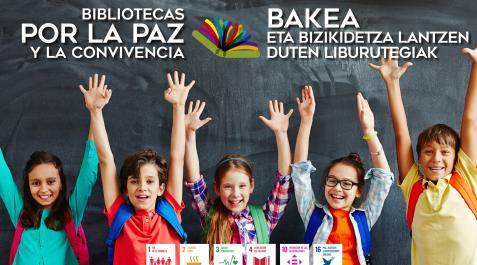 programa paz y convivencia Cartel del programa 'Bibliotecas por la Paz y la Convivencia'