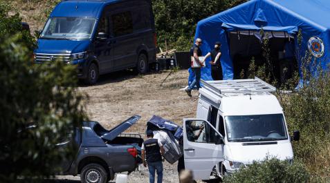 Madeline McCann búsqueda Operativo de búsqueda de pruebas de Madeline McCann en el embalse de Arade