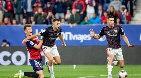 oscar A: J.P. Urdíroz
F: 25-05-2023
P:
L: Pamplona
T: Estadio del Sadar. Fútbol. Liga Santander. Partido Osasuna-Athletic de Bilbao.
