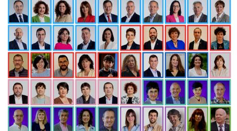 Los 50 nuevos parlamentarios Los 50 nuevos parlamentarios de Navarra