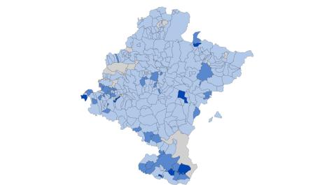 Votos del PPN en toda Navarra. Votos del PPN en toda Navarra.