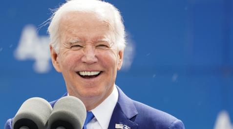 Biden, durante el discurso en Colorado Biden, durante el discurso en Colorado