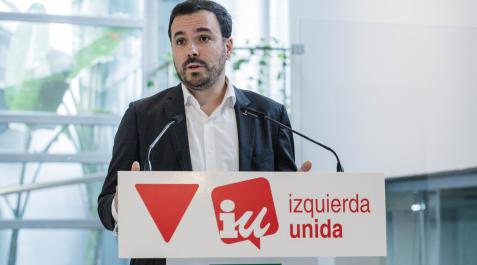 Alberto Garzón El coordinador de Izquierda Unida (IU) y ministro de Consumo, Alberto Garzón, interviene durante la reunión de la Coordinadora Federal de su partido