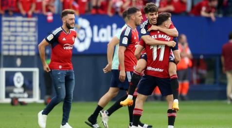Fotos del Osasuna 2 - 1 Girona.