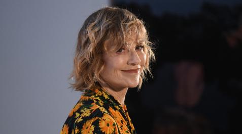 Isabelle Huppert La actriz Isabelle Huppert posa en el photocall de la presentación de la película ‘Un blanco fácil’, en el Institut Français de Madrid