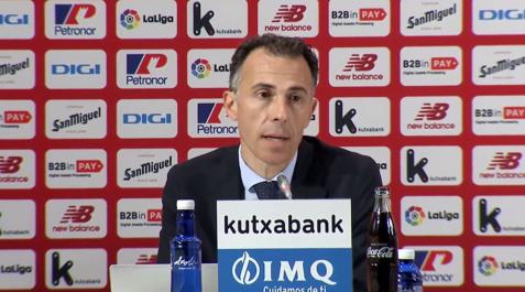 El director general del Athletic, Jon Berasategi El director general del Athletic, Jon Berasategi