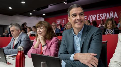 pedro sanchez Pedro Sánchez, al inicio de la reunión del Comité Federal del PSOE