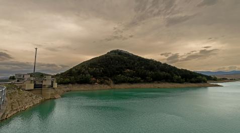 embalsealloz Estado del embalse de Alloz el pasado 21 de junio