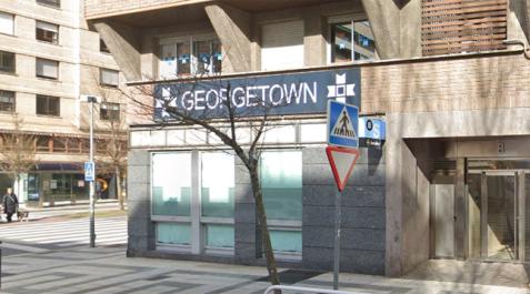 Georgetown se encuentra en la calle Iturrama 8 de Pamplona Georgetown se encuentra en la calle Iturrama 8 de Pamplona
