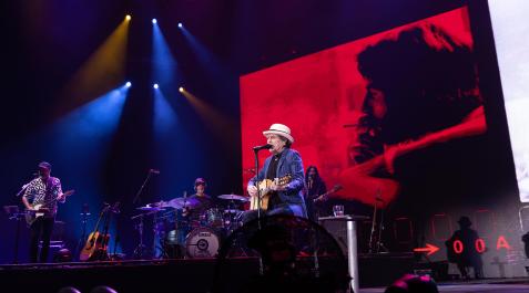 Joaquín Sabina actuó por segunda vez en el Pabellón Navarra Arena este domingo, 17 de septiembre
