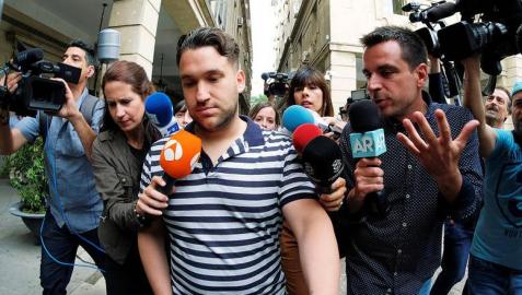 José Ángel Prenda, el segundo miembro de 'La Manada' en ir al juzgado