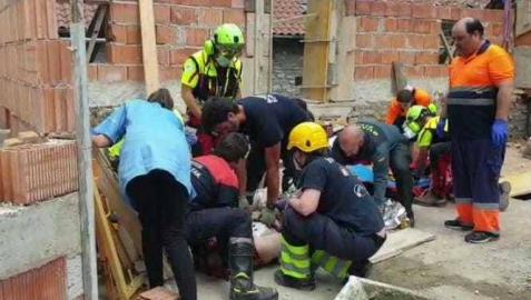 Accidente laboral en Urzainqui