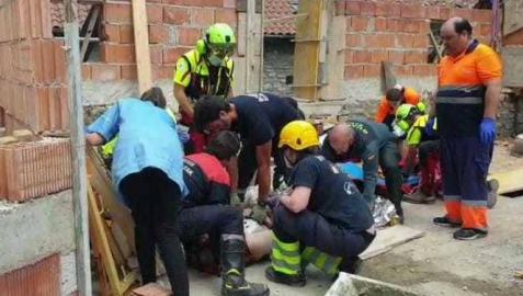 Accidente laboral en Urzainqui