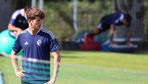 Marc Cardona mira al horizonte en el entrenamiento de este jueves