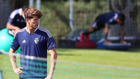 Marc Cardona mira al horizonte en el entrenamiento de este jueves