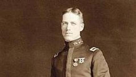 Fotografía del coronel Guy Wyman, fundador de la comunidad de Navarra, Florida