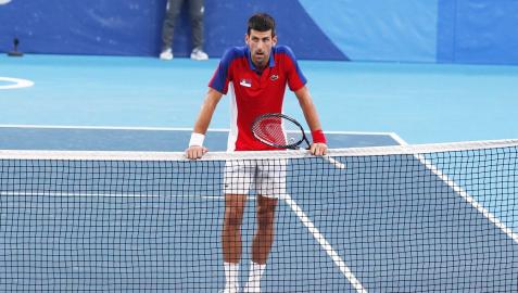 Novak Djokovic, tras finalizar el partido ante Pablo Carreño