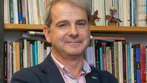 Javier de Navascués, director del curso
