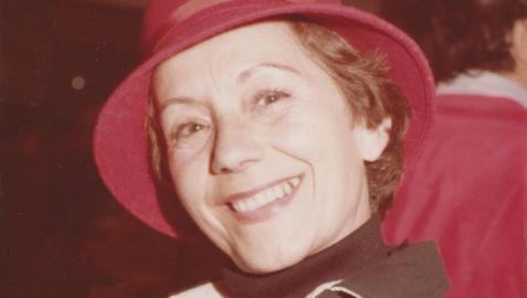 María Jesús Cabañas María Jesús Cabañas, hacia 1975 durante el estreno de un film de Luis Cortés