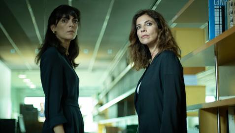 Un fotograma de la serie 'Ana Tramel. El juego', protagonizada por Maribel Verdú