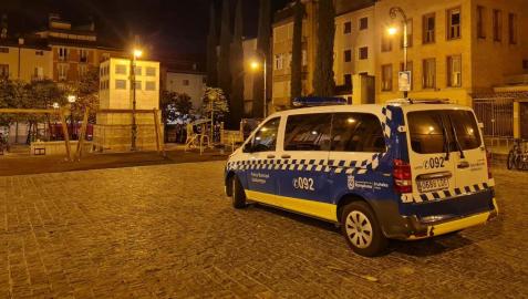 La Policía Municipal de Pamplona realizó el fin de semana 289 intervenciones