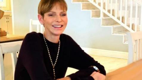 charlene-monaco Foto compartida por Charlene de Mónaco en sus redes sociales para acallar los rumores sobre su salud