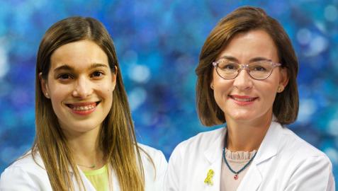 Cristina Vidal y Azucena Díez, expertas de la Unidad de Psiquiatría Infantil y Adolescente de la Clínica Universidad de Navarra