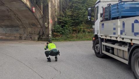 Un ciclista de Etxarri-Aranatz ha sido atropellado por un camión en el polígono industrial de Ibarria de Alsasua