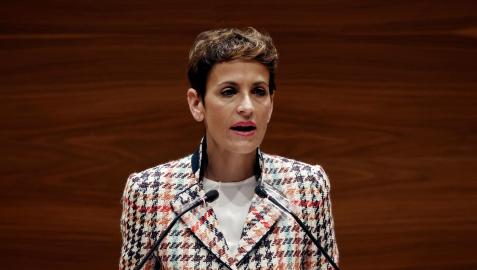 María Chivite, en el Debate sobre el Estado de la Comunidad