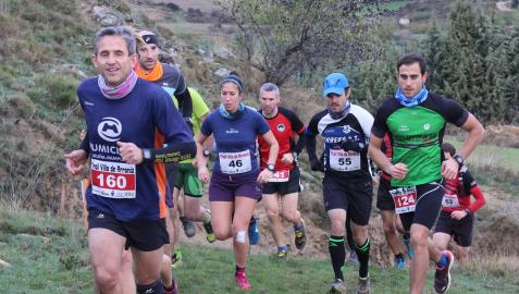 trail arróniz Un grupo de participantes en la última edición de 2019