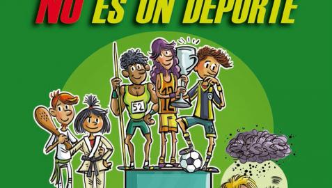 Cartel de la campaña 'Apostar NO es un deporte'