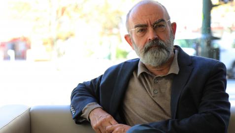 José Ángel González Sainz, este miércoles en Pamplona