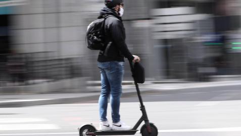 Los patinetes eléctricos, una opción en auge para desplazamientos urbanos