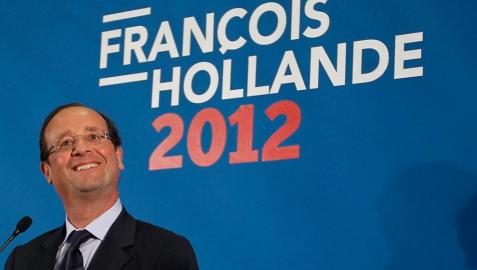Hollande, el principal rival de Sarkozy