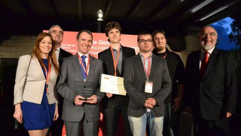Cuatro estudiantes de la UPNA ganan el premio UniPROYECTA