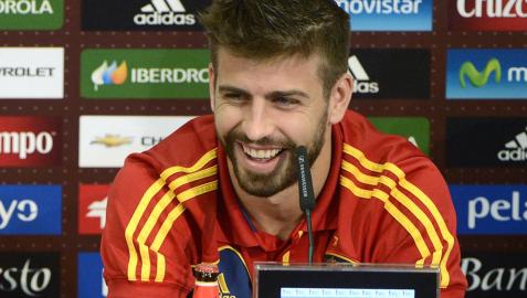 Piqué, orgulloso de tener al lado a Sergio Ramos Piqué, orgulloso de tener al lado a Sergio Ramos