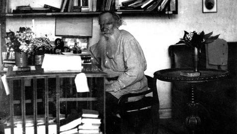 Tolstói fue de los primeros escritores en ser entrevistado