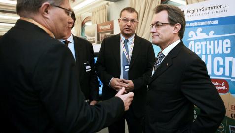 Artur Mas destaca el potencial económico de Cataluña en Moscú