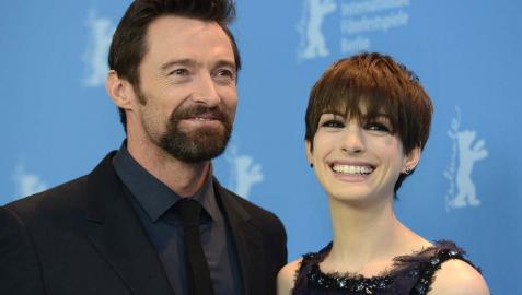 Hathaway y Jackman dieron lustre a la Berlinale Hathaway y Jackman dieron lustre a la Berlinale